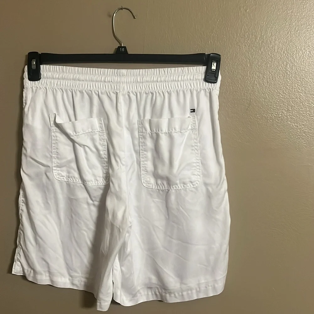 Tommy Hilfiger Shorts Sz S/P Drawstrings Elastic Waist 100% Lyocell Vacation